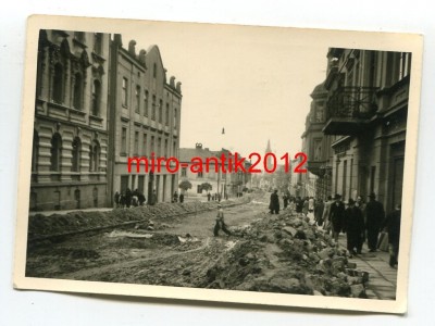 Wehrmacht, Blick auf die Krakauer Strasse, Tarnow.